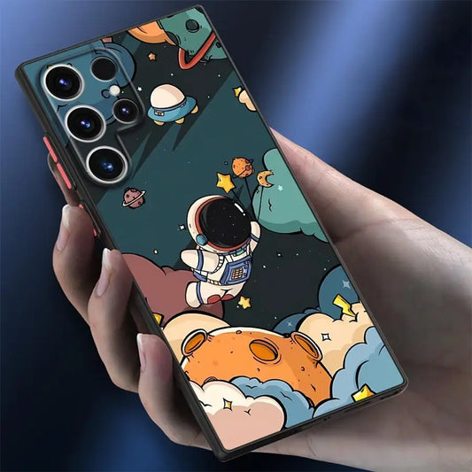 Hello Astronaut Phone Case for Samsung Galaxy – Soft Protection Cover