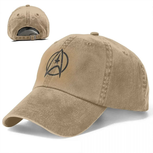 Star Trek Vintage Baseball Cap – Unisex Distressed Sun Hat
