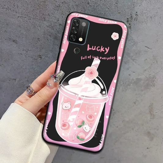 Cartoon Astronaut Phone Case for Umidigi A11 – Soft Silicone Cover