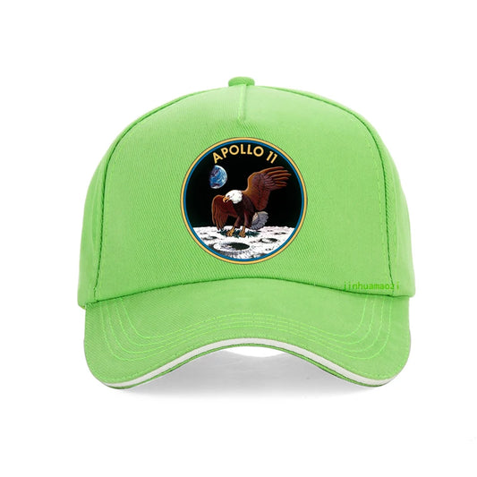 Apollo 11 50th Anniversary Cap – Unisex Moon Landing Snapback Hat