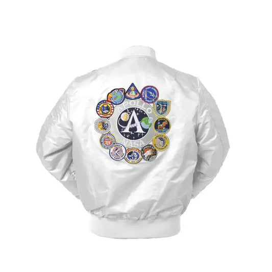 2023 Apollo Space Shuttle MA1 Bomber Jacket – Thin Flight Pilot Jacket for Men