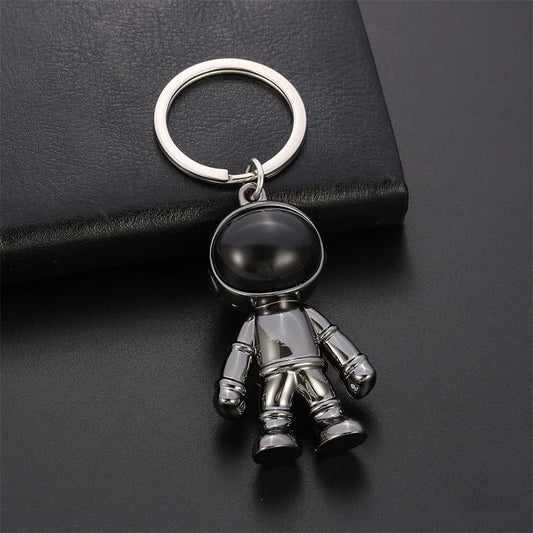 Handmade 3D Astronaut Space Robot Keychain