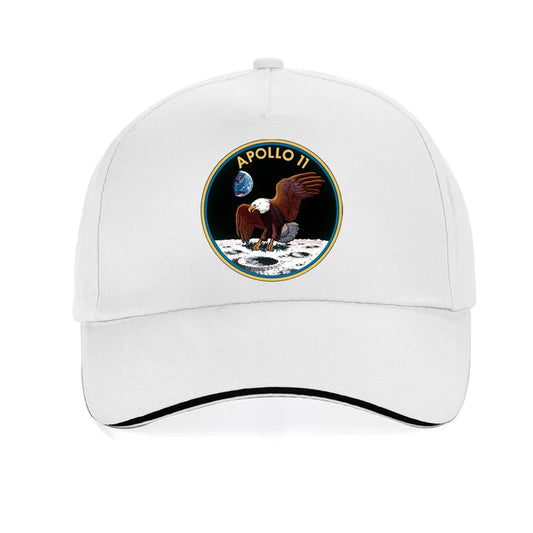 Apollo 11 50th Anniversary Cap – Unisex Moon Landing Snapback Hat