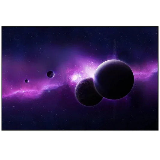 Planets Universe Galaxy Wall Art – Stars Landscape Canvas Collection