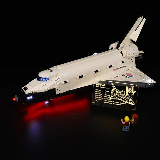 LED Display Nameplate – Acrylic Light Board for NASA Discovery 10283