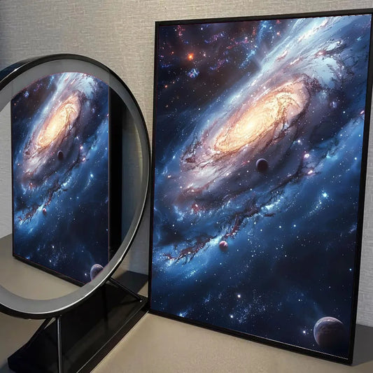 Universe Space Poster Self-Adhesive Sticker – Waterproof Wall Decor
