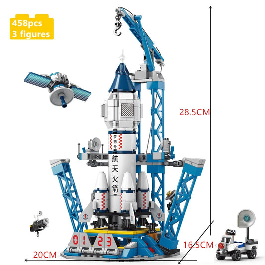 MOC Aerospaces Manned Rocket Launch Center Building Blocks