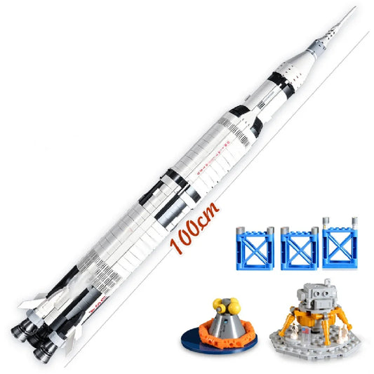 Apollo Saturn V Rocket – 21309 / 92176 Idea Series Building Blocks Set
