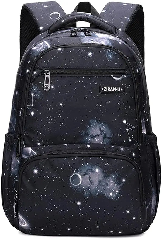 MITOWERMI Galaxy Kids Backpack – Elementary School Bag for Boys & Girls