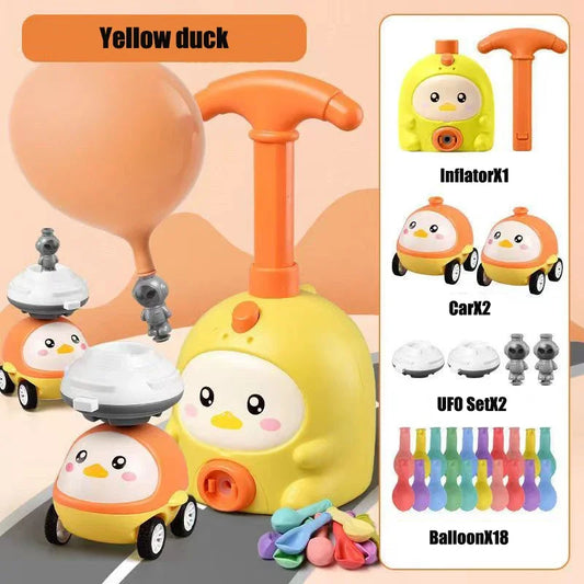Rocket Balloon Launcher – Educational Air Power Science Toy for Kids