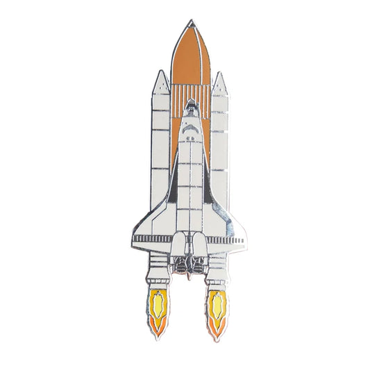 Space Shuttle Enamel Pin – High-Quality Aerospace Lapel Badge