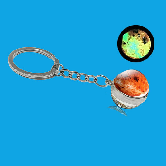 Luminous Solar System Galaxy Keyring