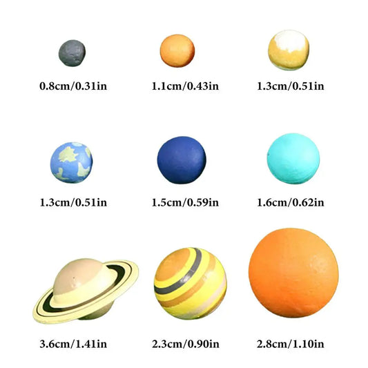 Planetary Solar System – Educational Montessori Space Toy for Kids