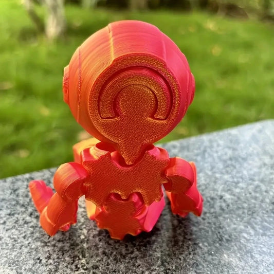 Poseable Astronaut Figure – Open Helmet Space-Themed Toy