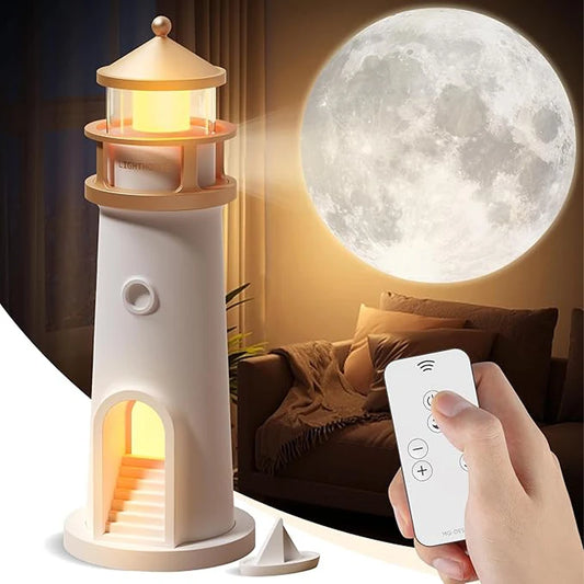 Moon Projection Lamp – Bluetooth Music & Night Light