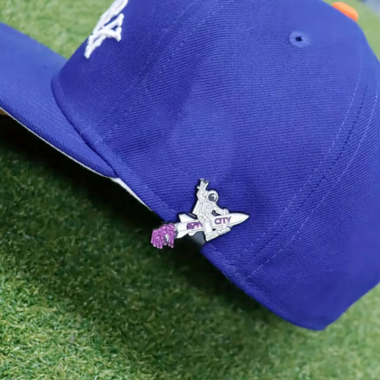DIY Cap Enamel Pin – Cartoon Astronaut Badge