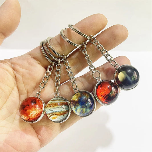 Luminous Solar System Galaxy Keyring