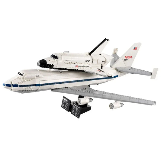 Space Shuttle Aircraft Carrier – Compatible MOC Building Blocks Set