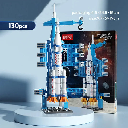 Aviation Spaceport – Space Shuttle Launch Center Building Blocks Set