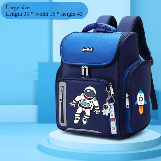 Kids Astronaut School Backpack – Waterproof Book Bag for Boys & Girls