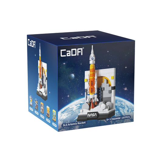 NASA Rocket Building Blocks – Cada City Space Launcher & Astronaut Set