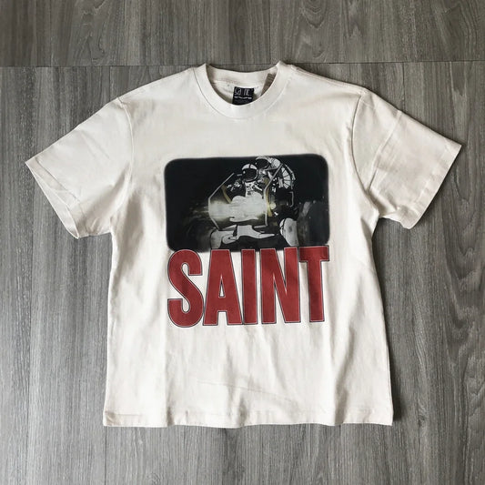 Saint of Michael Astronaut T-Shirt – High Street Vintage Graphic Tee