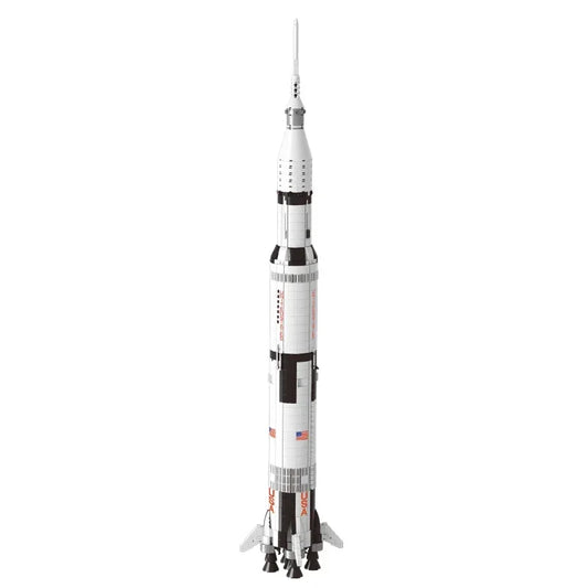 2024 New 1969PCS NASA Apollo Saturn V Rocket Building Blocks