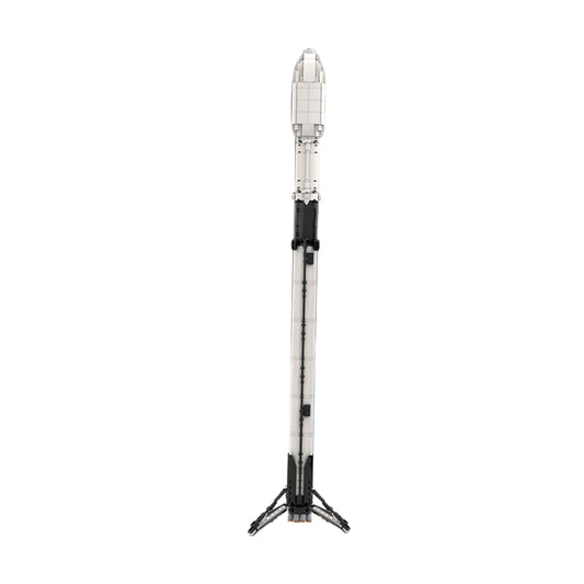 Gobricks MOC – SpaceX Falcon 9 Rocket 1:110 Scale Building Set