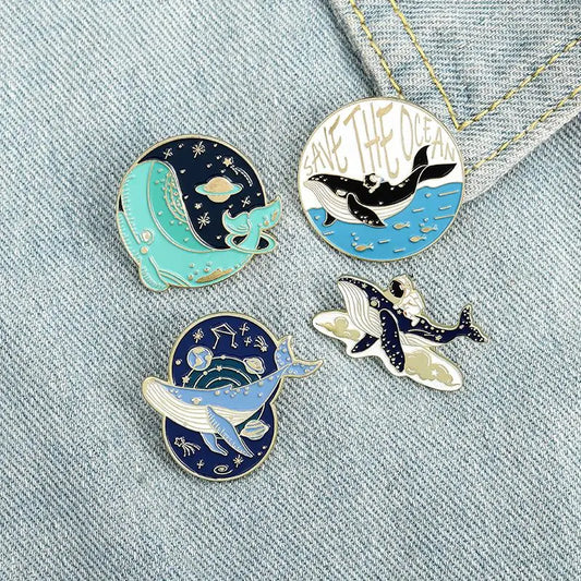 Save the Ocean Enamel Pin
