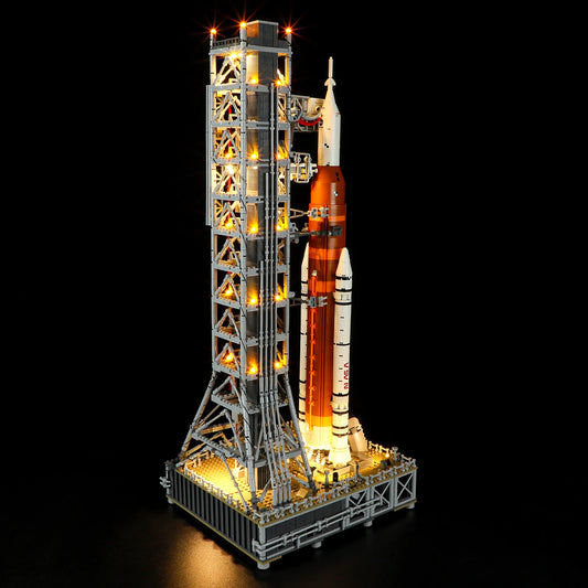 LED Lighting Kit for NASA Artemis – 5V Decorative Lamp (Blocks Not Included)
