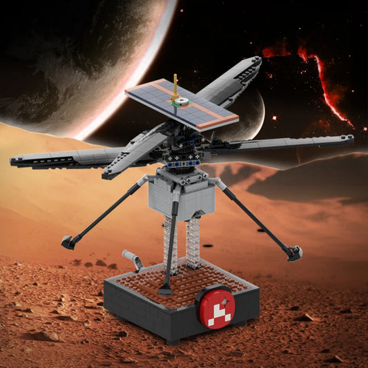NASA Mars Helicopter Blocks – MOC 51015 Ingenuity Model Set